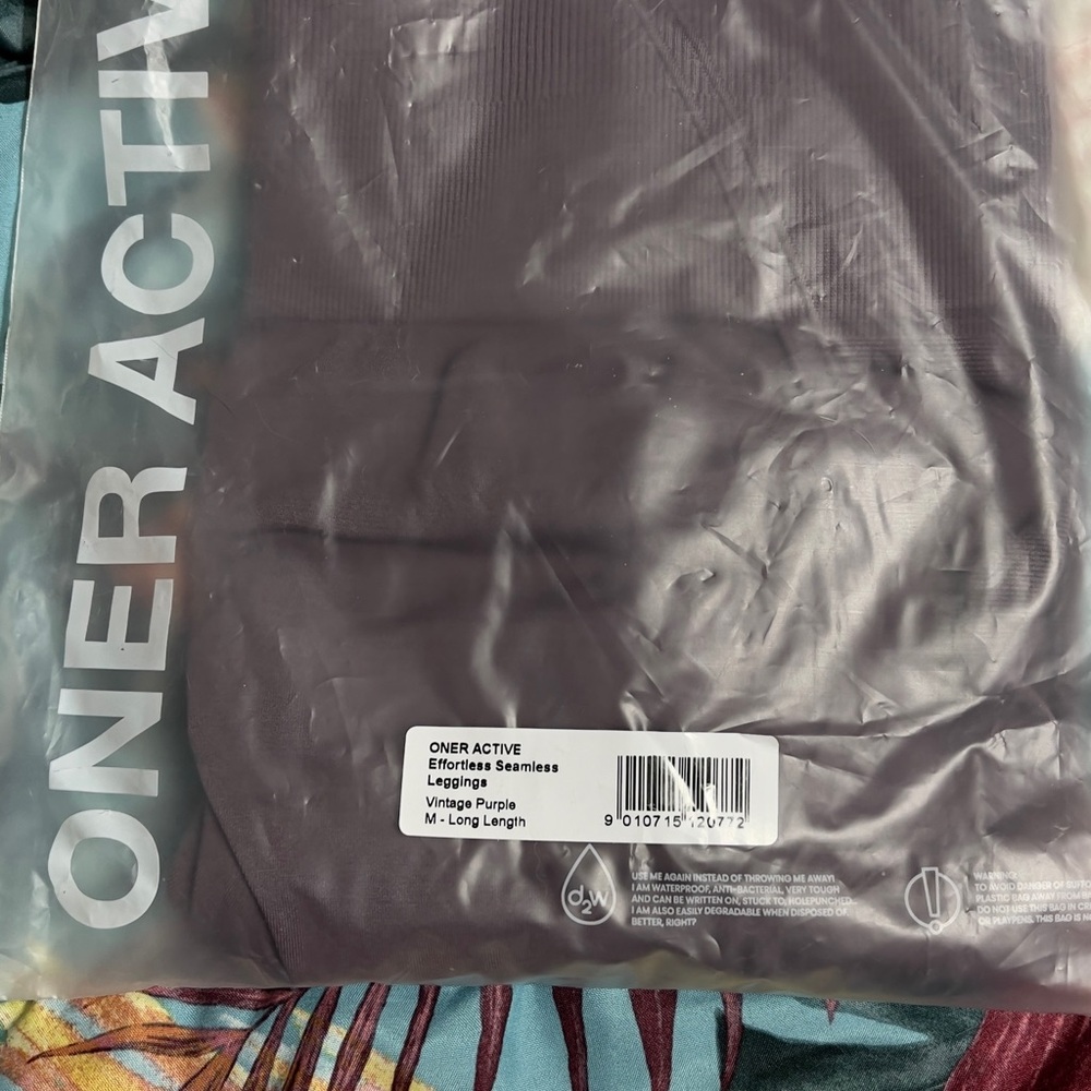 Oner Active Seamless Leggings in Deep Purple